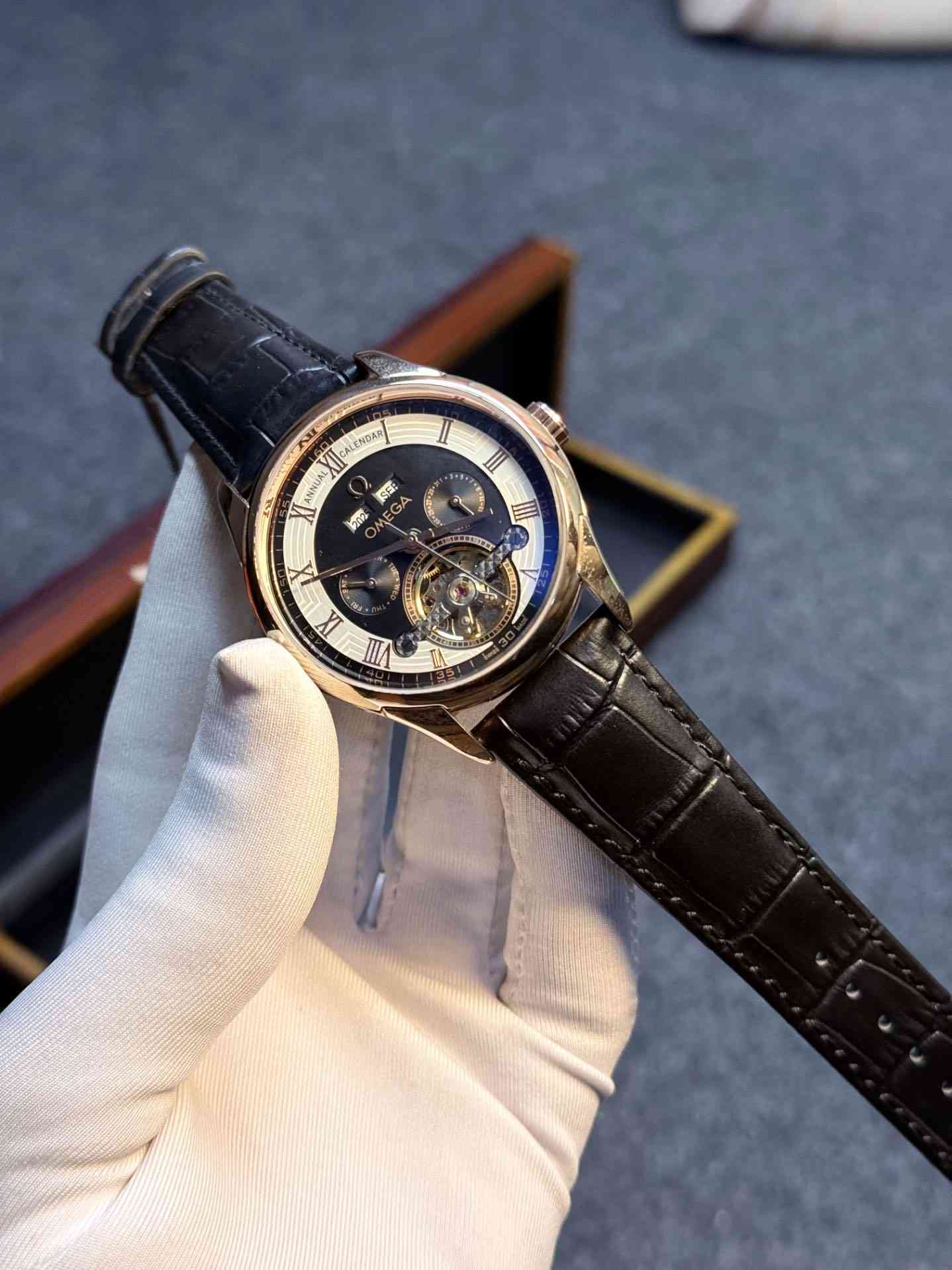 OMEGA Seamaster Aqua Terra Annual Calendar Tourbillon